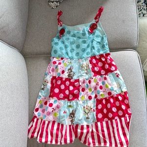 Servane Barrau Girls dress. Size 4-5y